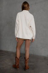 Lumber Corduroy Shacket Shirt