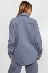 Tayler Plush Fleece Oversized Shacket