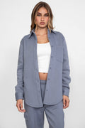 Tayler Plush Fleece Oversized Shacket