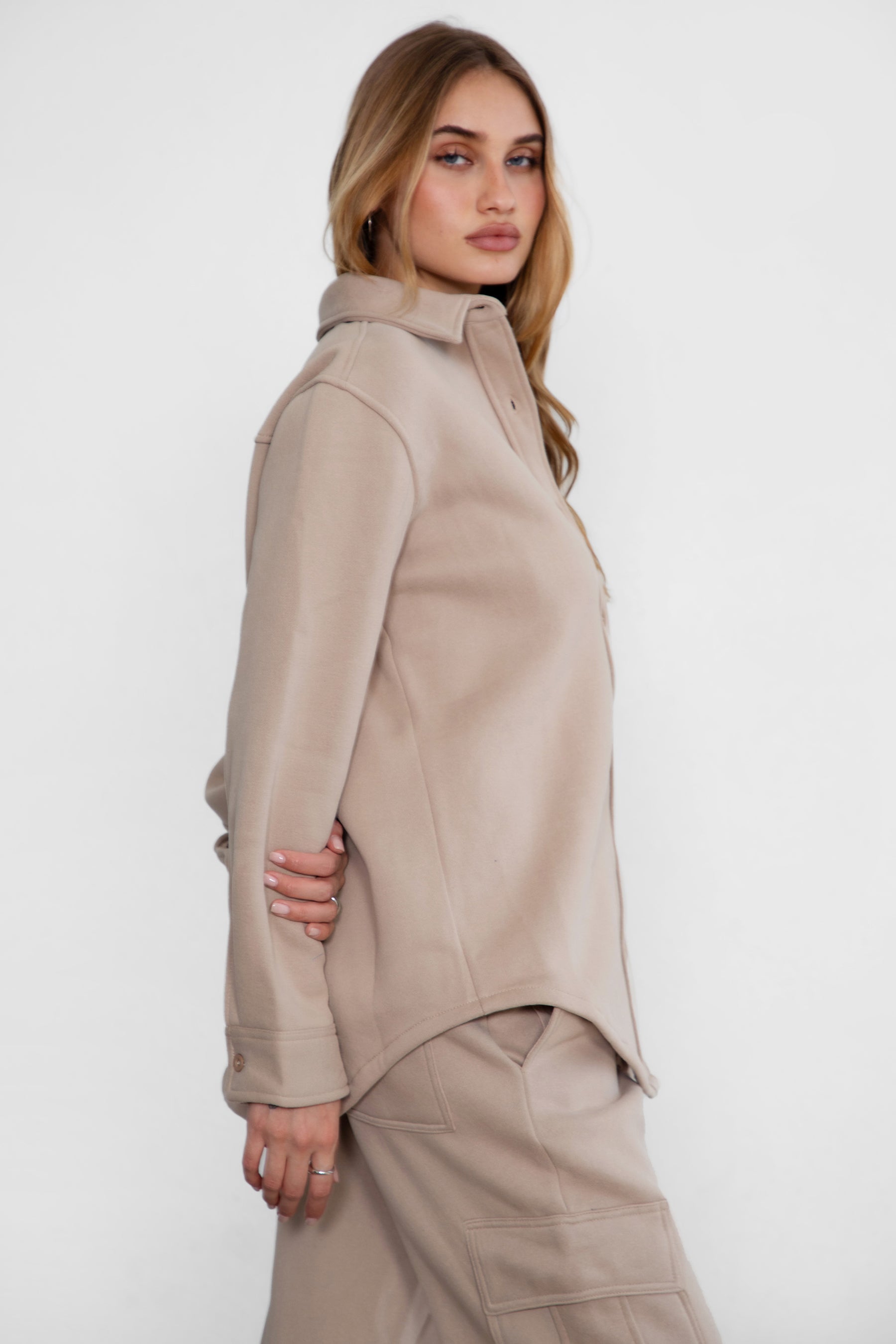 Tayler Plush Fleece Oversized Shacket