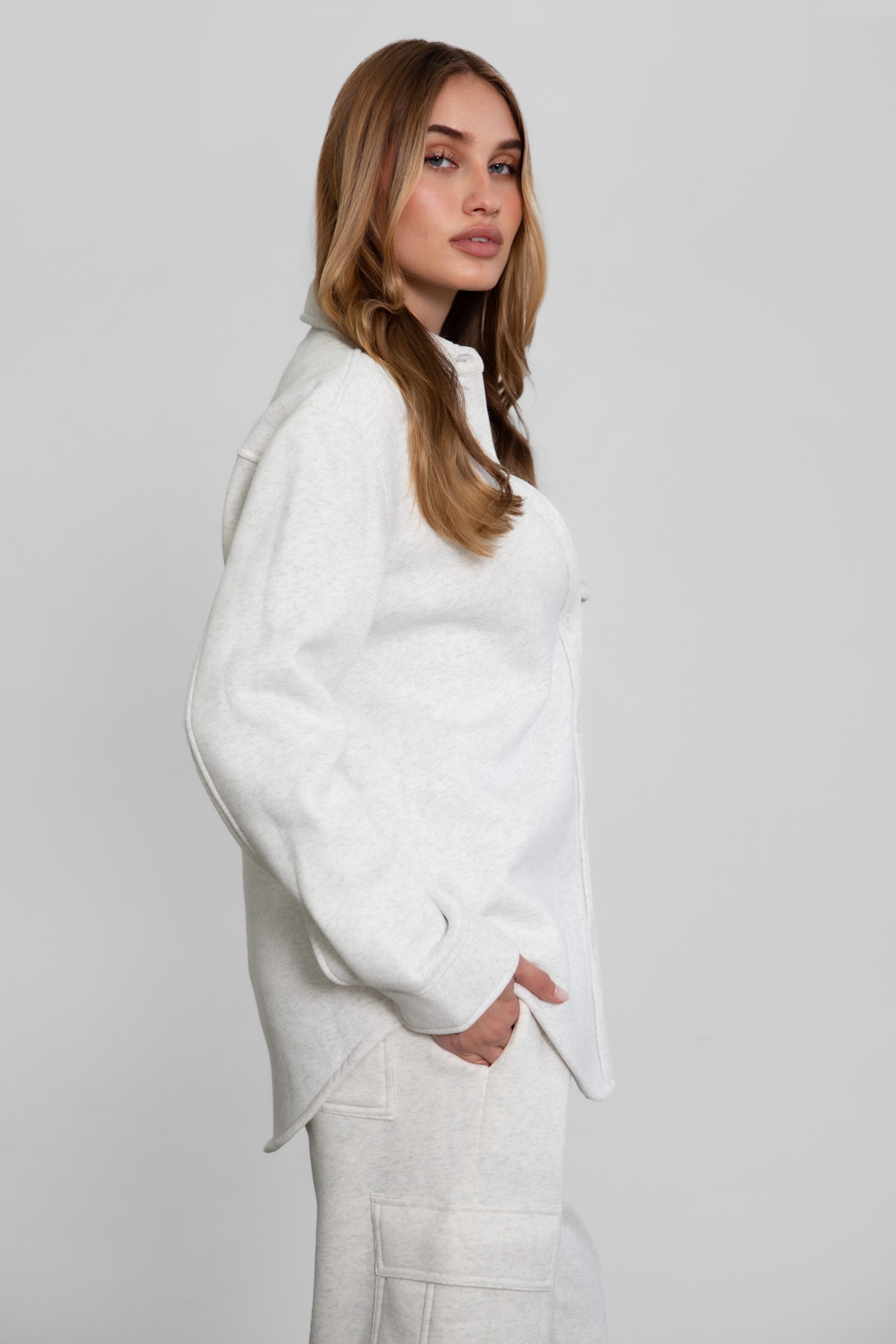 Tayler Plush Fleece Oversized Shacket