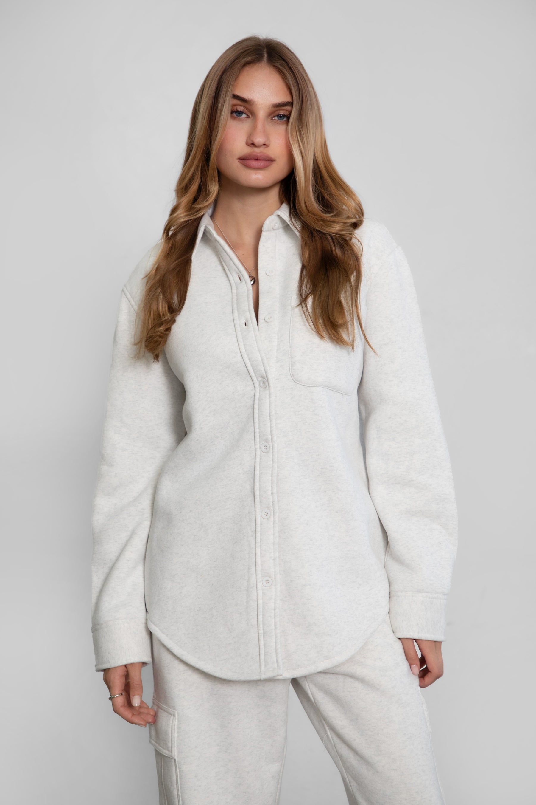 Tayler Plush Fleece Oversized Shacket