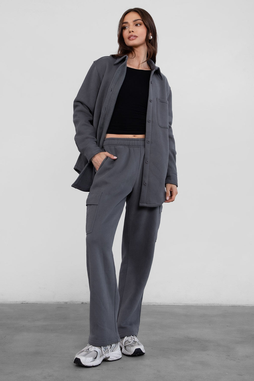 Tayler Plush Fleece Oversized Shacket