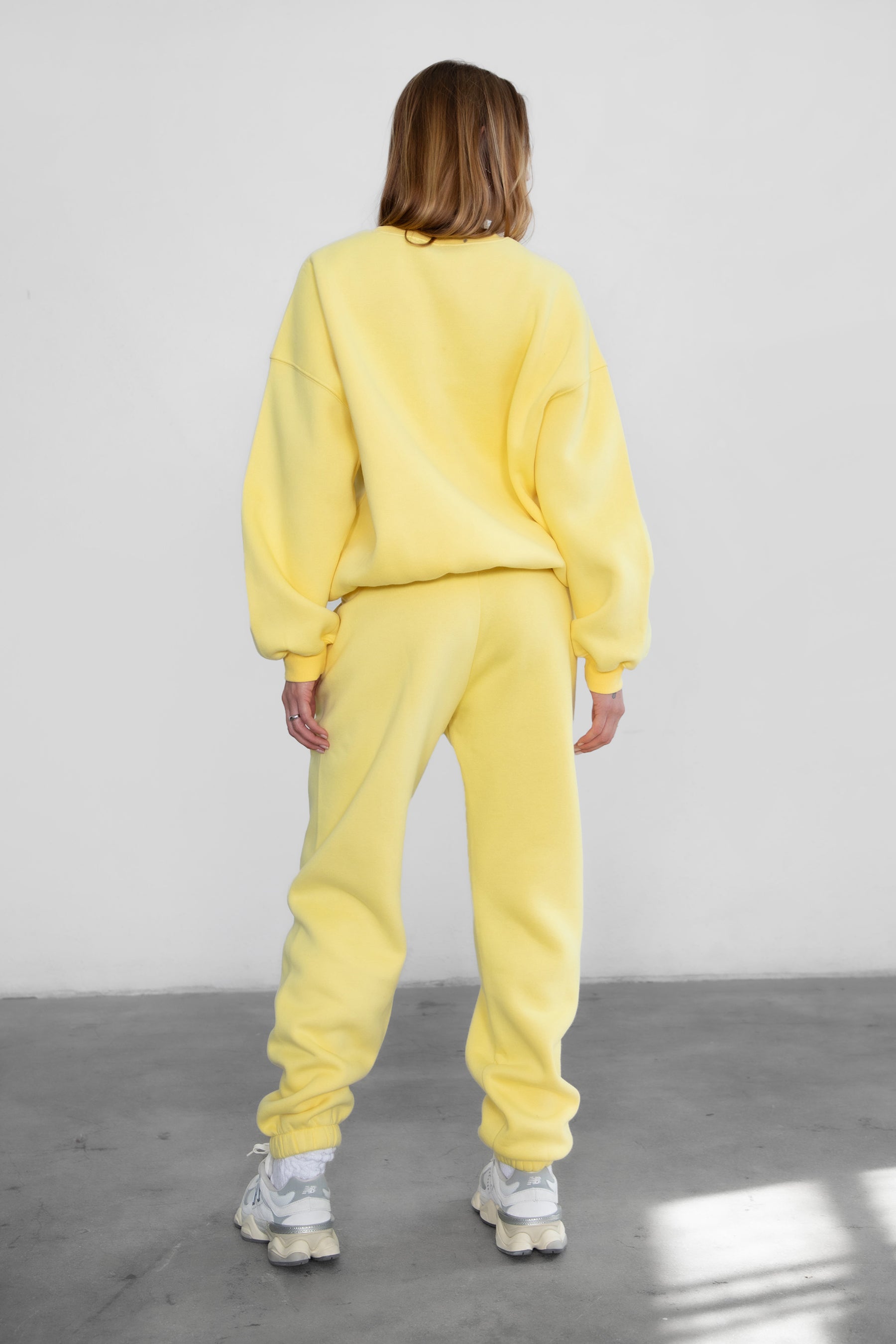 VARSITY Plush Fleece Crew Neck Sweatshirt
