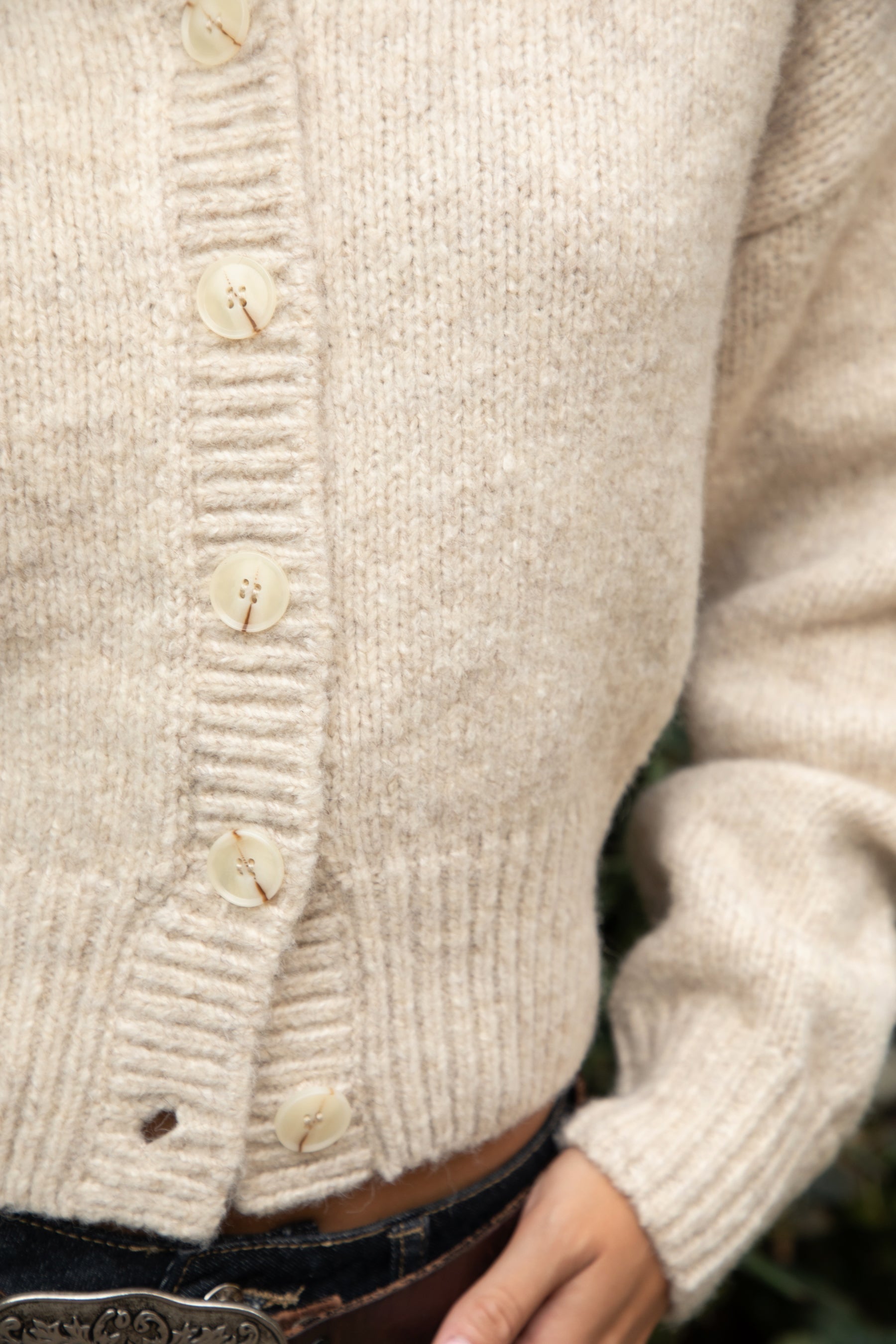 MARLO Knit Button Down Cardigan