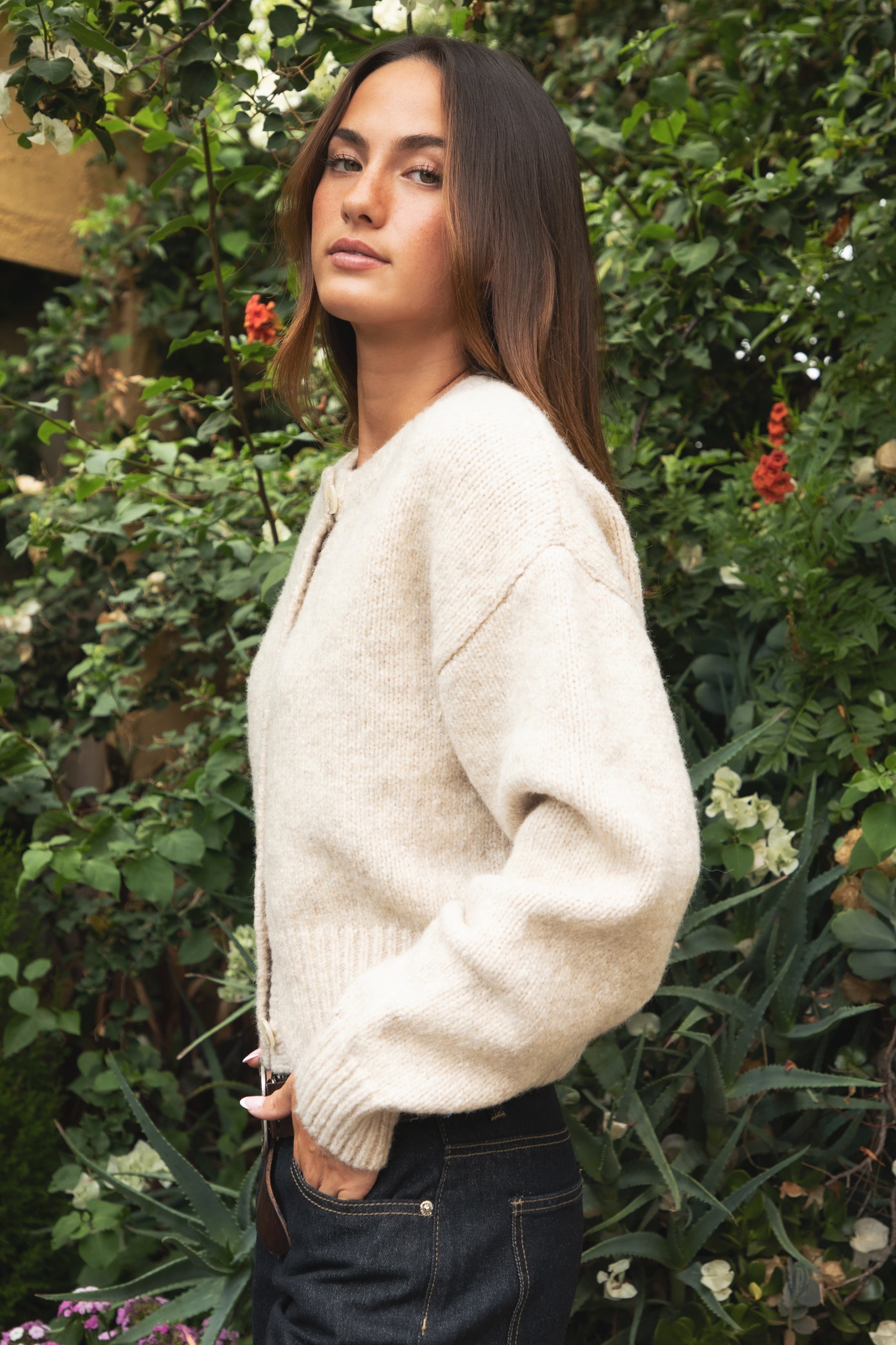 MARLO Knit Button Down Cardigan